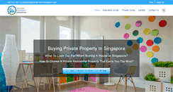 Desktop Screenshot of buyingpropertysingapore.com